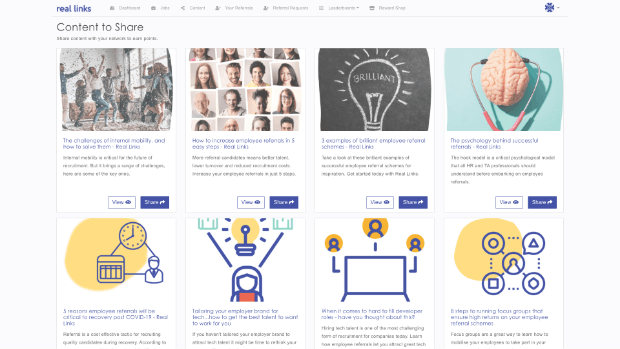 Content sharing